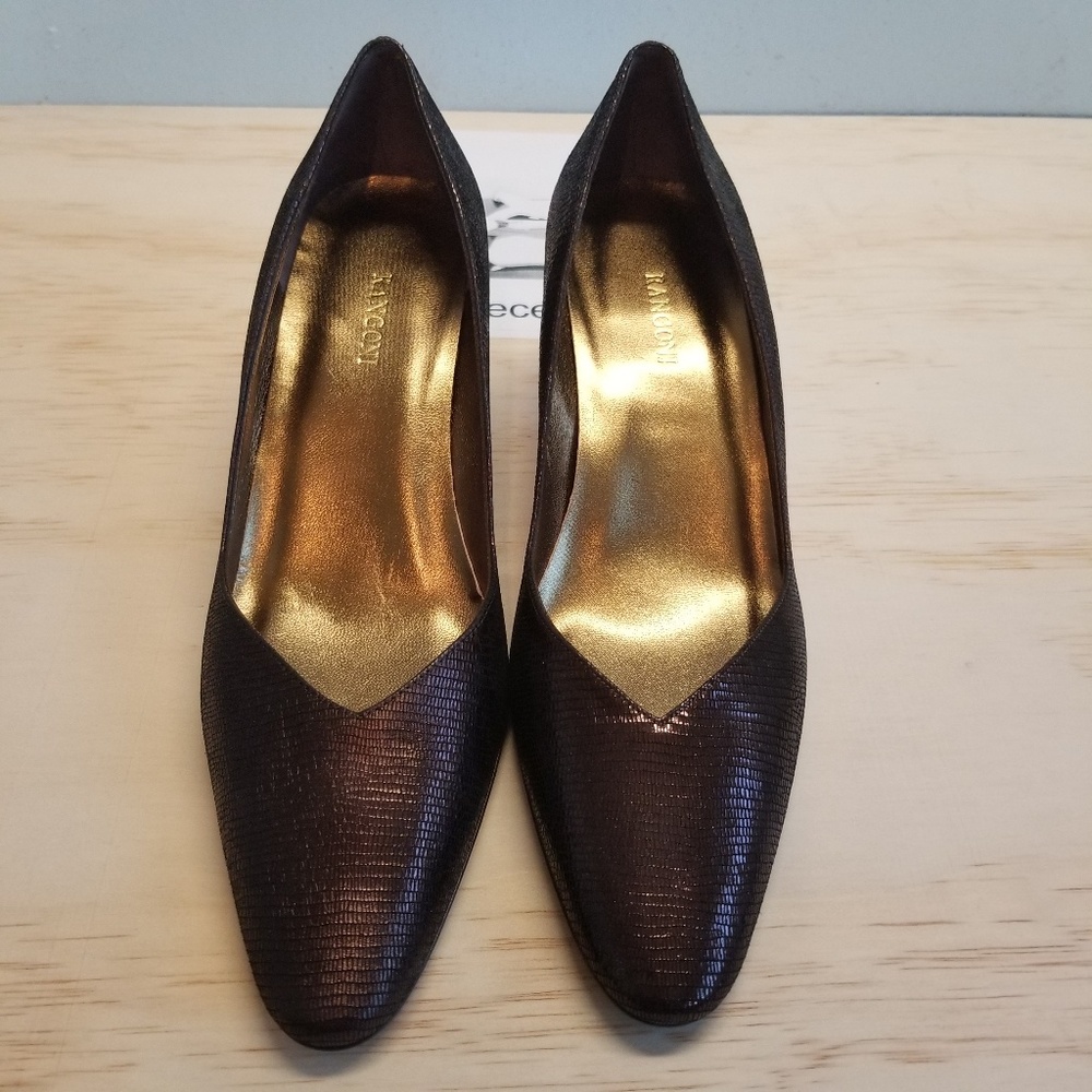 NIB Rangoni Firenze leather pump size 8